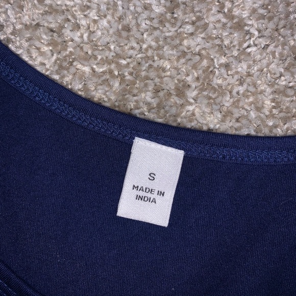 Women’s Dark Blue Joy Tank top - Picture 4 of 5